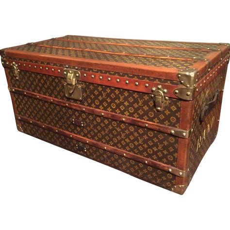 louis vuitton trunk vintage price|vintage louis vuitton trunks values.